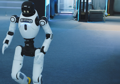 奔跑中的机器人